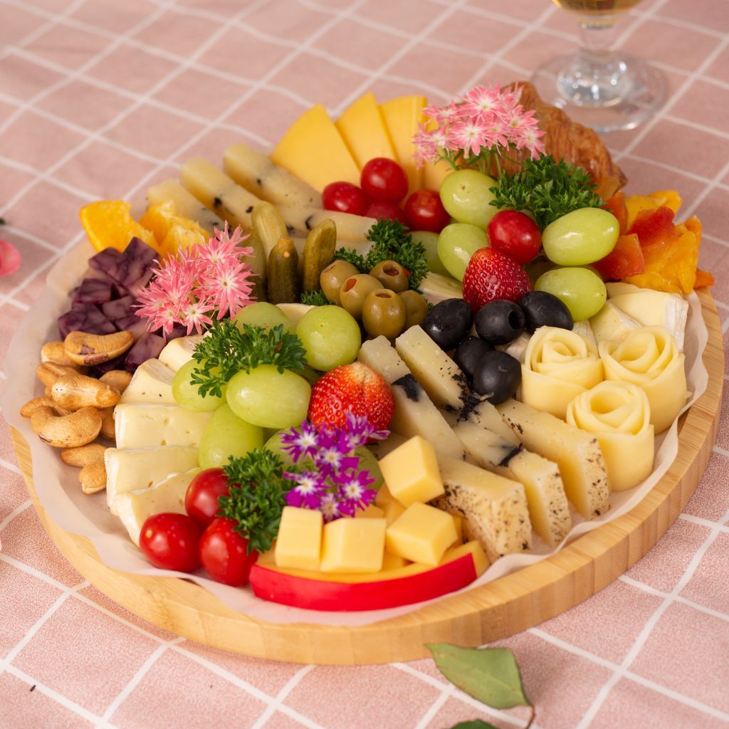 Large Cheese Charcuterie Board - Cold Cuts Cheese Only