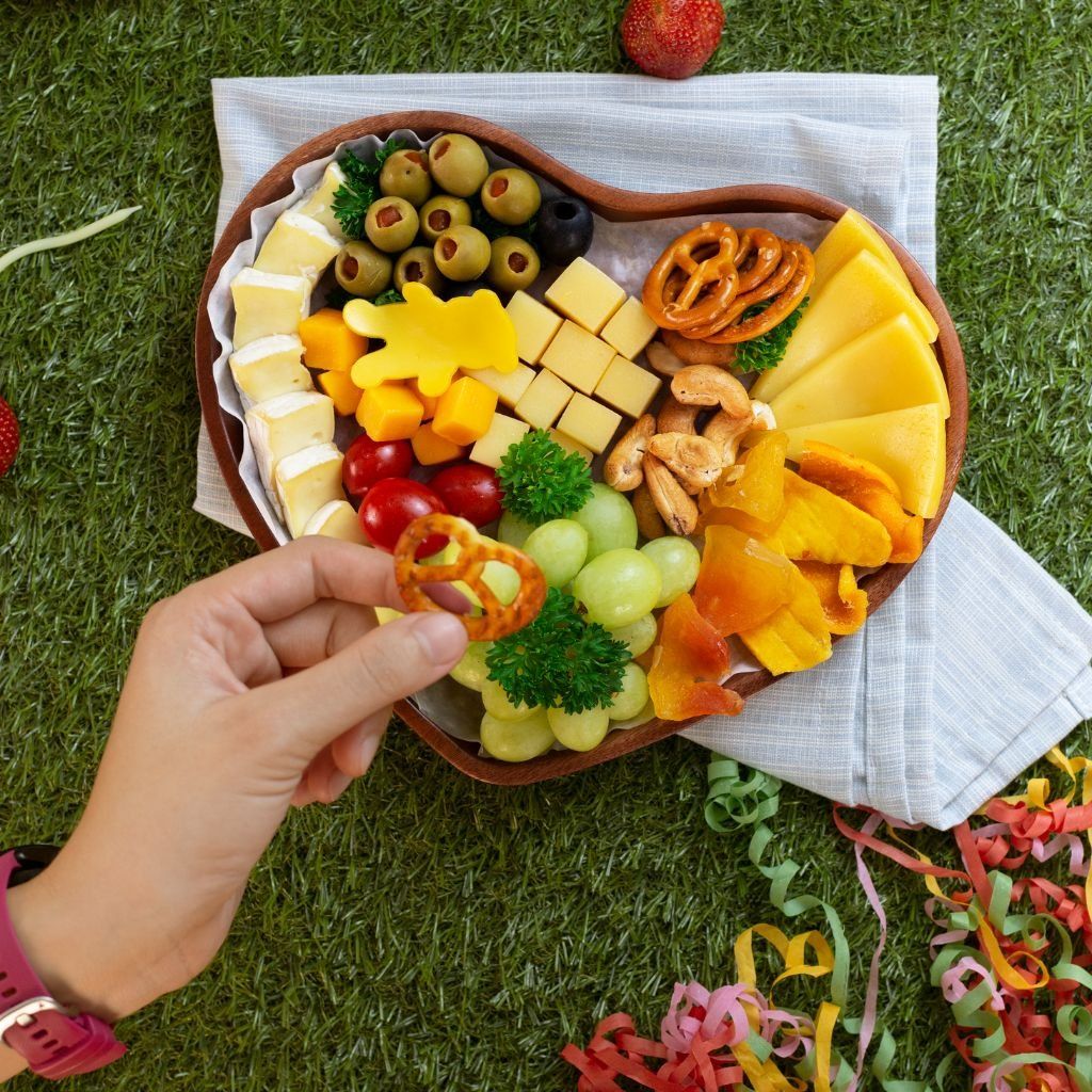 Lover's Cheese Charcuterie Board Khay Gỗ Đặc Biệt - Cold Cuts Cheese Only