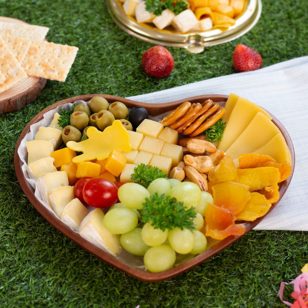 Lover's Cheese Charcuterie Board Khay Gỗ Đặc Biệt - Cold Cuts Cheese Only