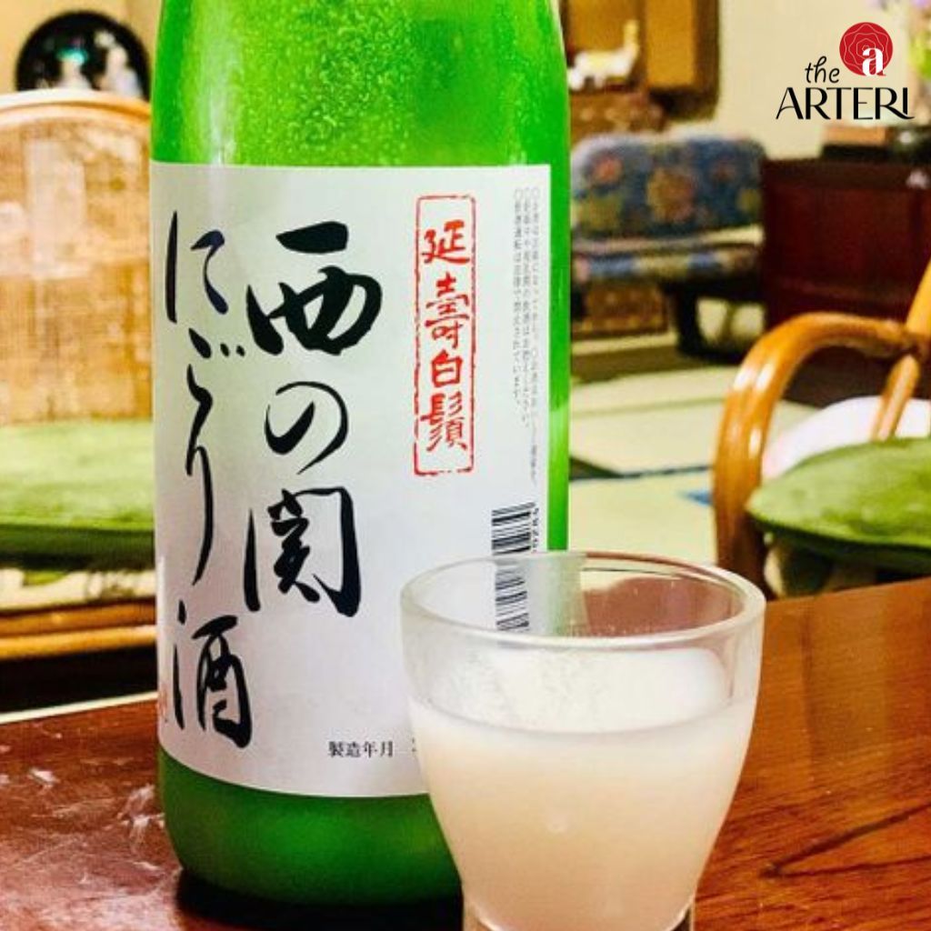 Rượu Sake Nishino Seki Nigori Zake (15%) 720ml