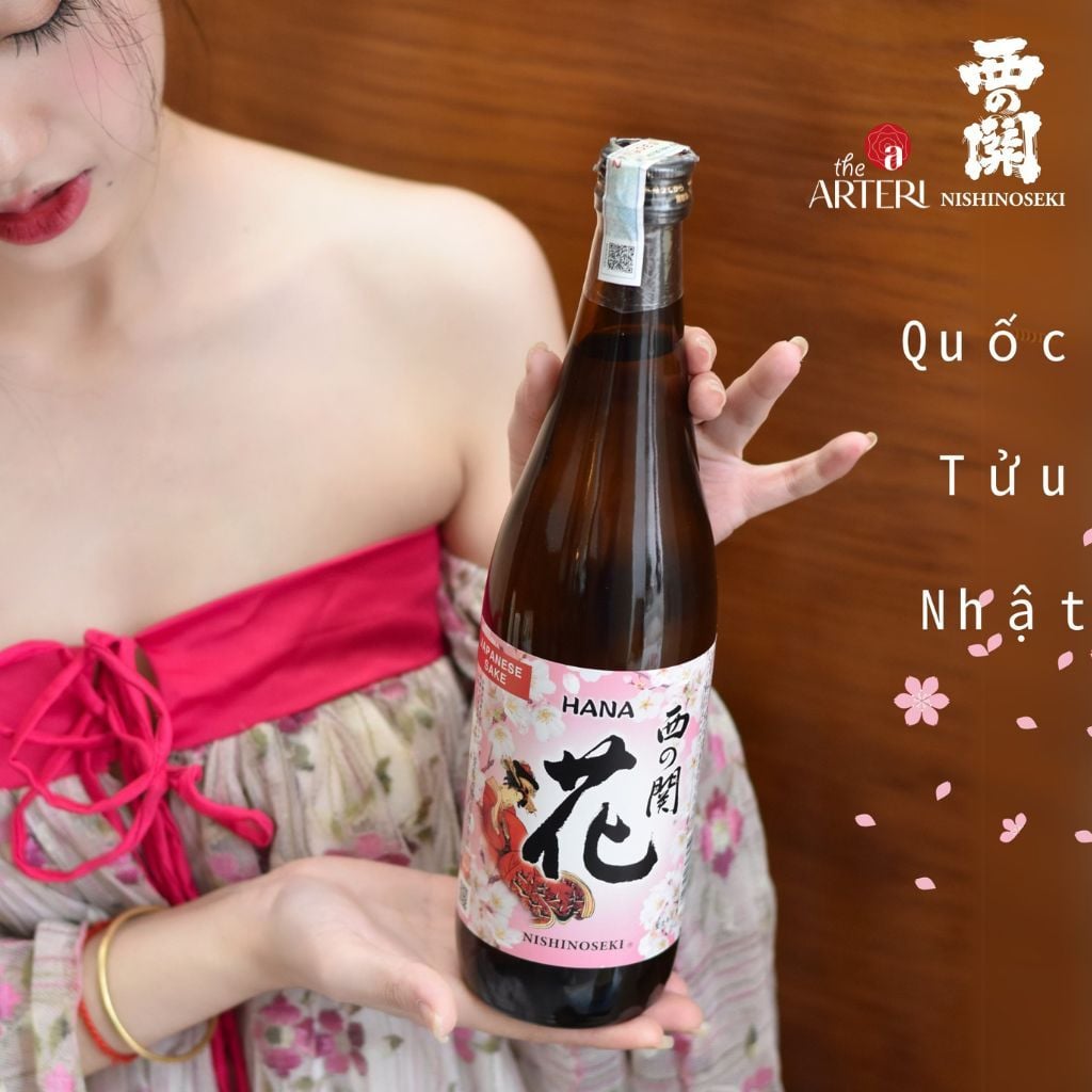 Rượu Sake Nishino Seki Hana (15%) 720ml
