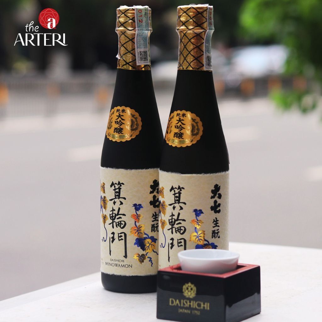 Rượu Sake Kimoto Daishichi Minowamon 15% 300ml