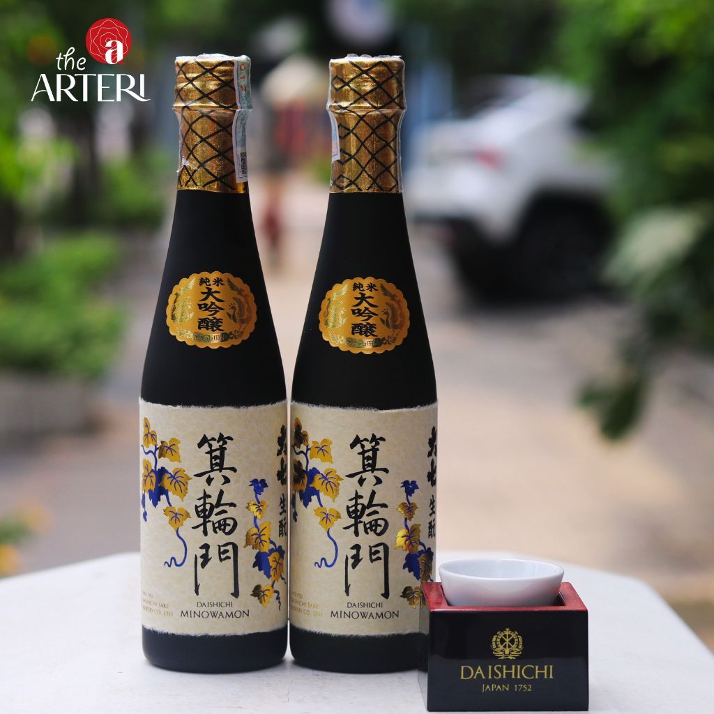 Rượu Sake Kimoto Daishichi Minowamon 15% 300ml
