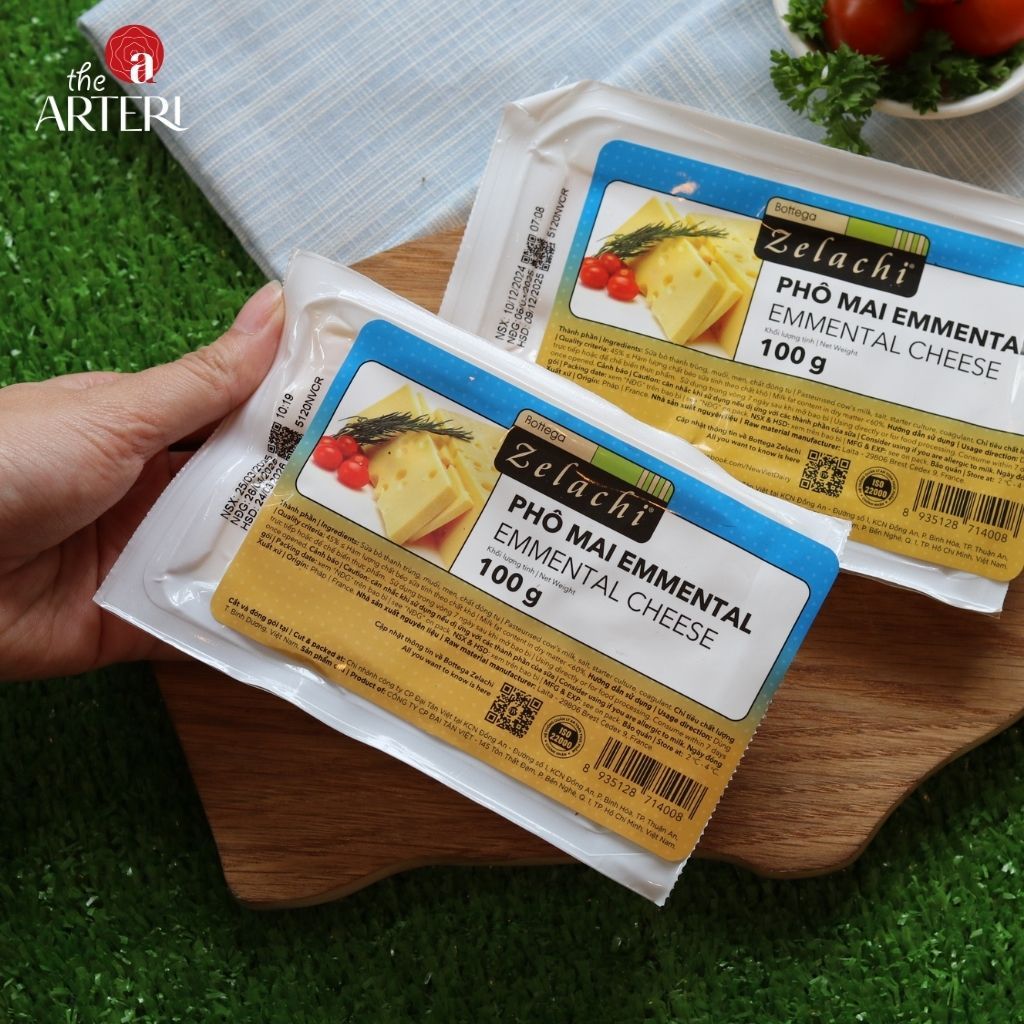 Phô Mai Emmental Bottega Zelachi 100g