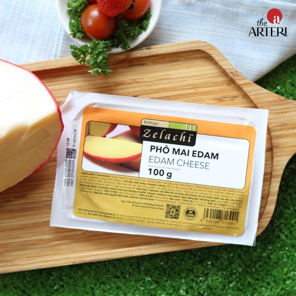 Phô Mai Edam Bottega Zelachi 100g