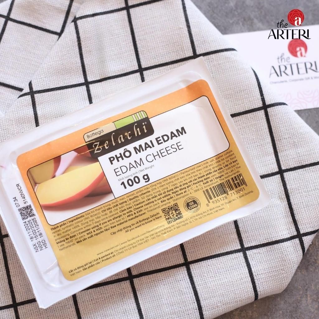 Phô Mai Edam Bottega Zelachi 100g