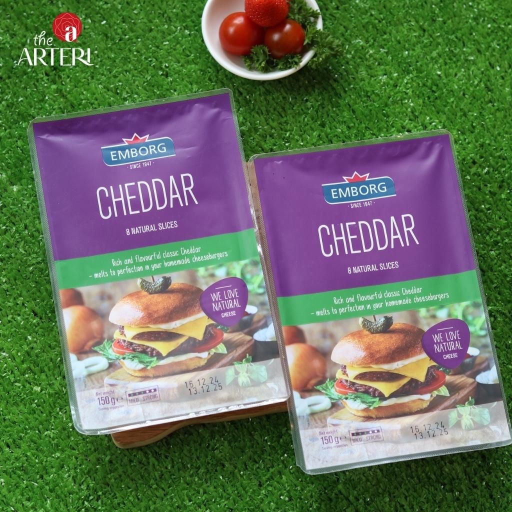 Phô Mai Cheddar Emborg 150g