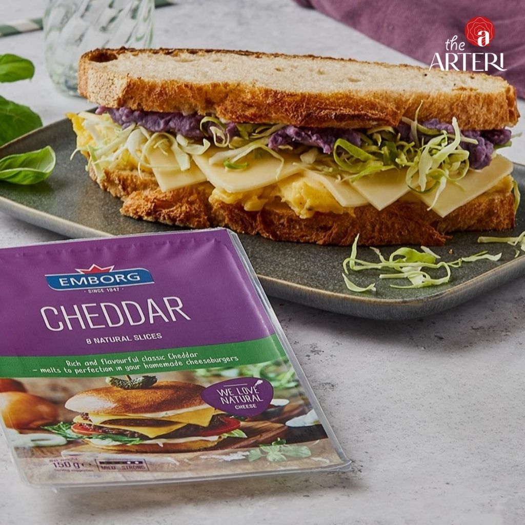 Phô Mai Cheddar Emborg 150g