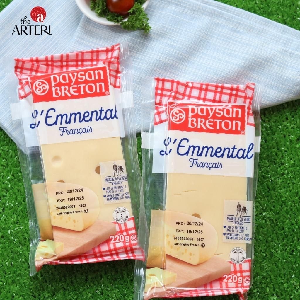 Phô Mai Emmental Paysan Breton 220g