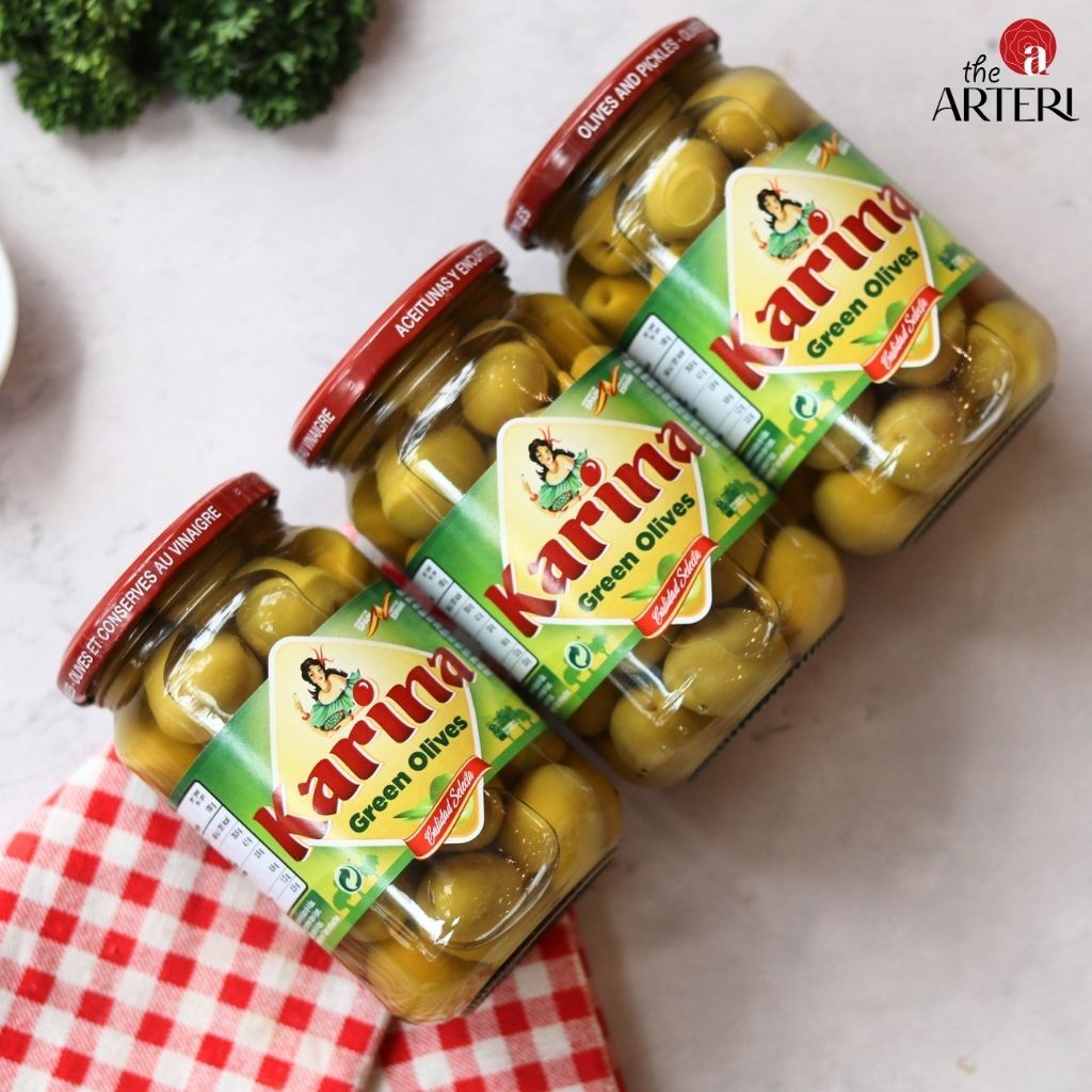 Trái Oliu Xanh Nguyên Hạt Karina 360g