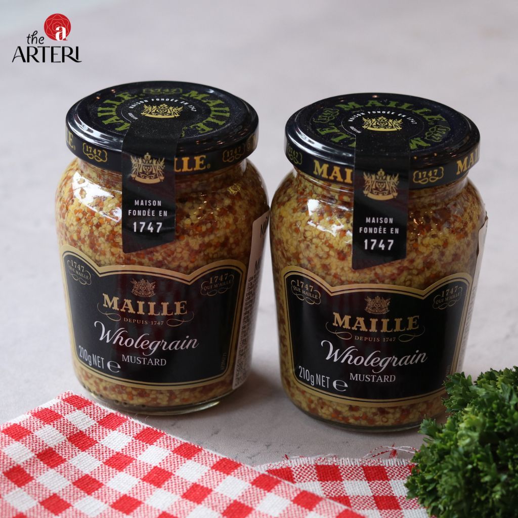 Mù Tạt Nguyên Hạt Maille 215g
