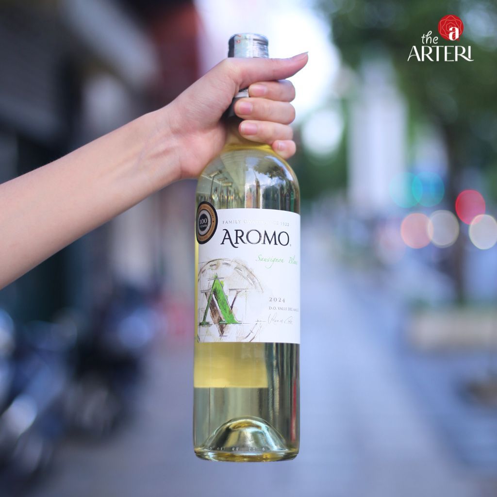 Rượu Vang Trắng Chile Aromo Varietal Sauvignon Blanc 750ml Vang Chile Viña Aromo