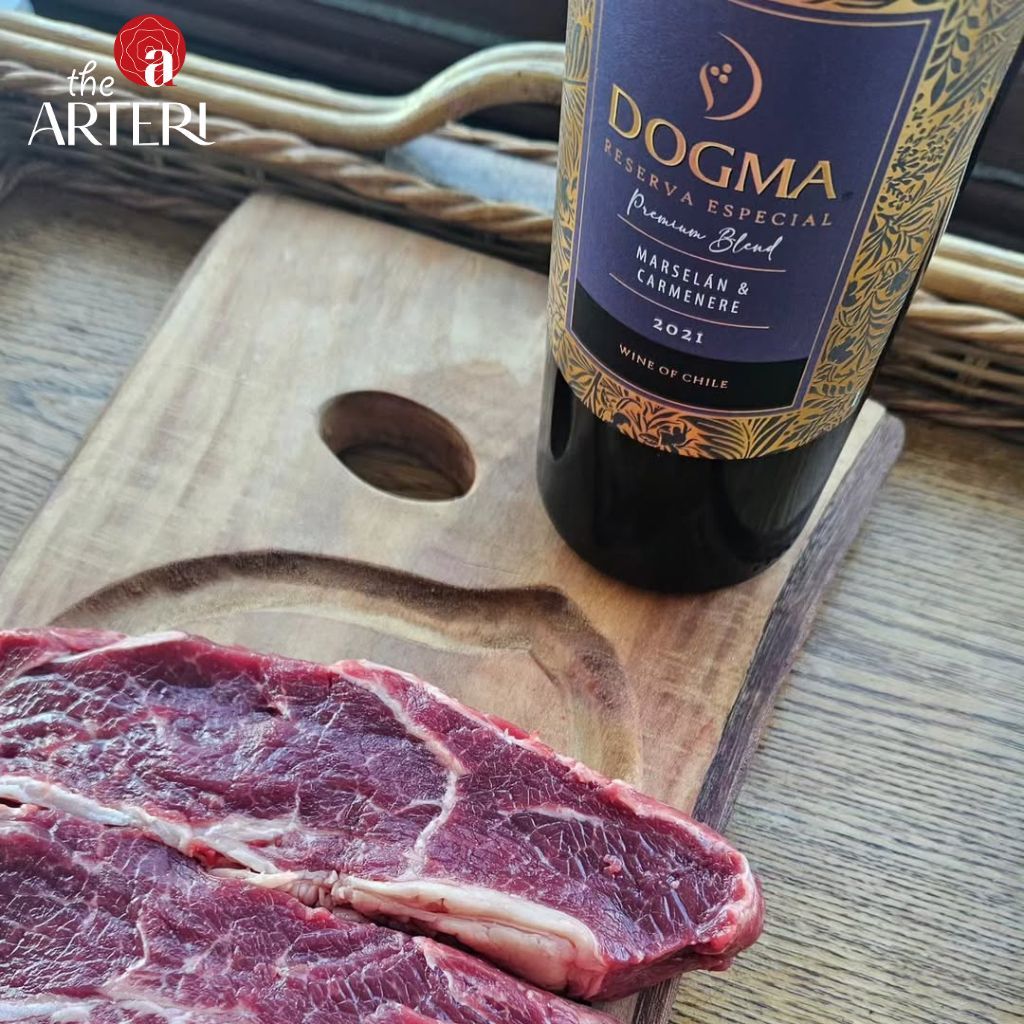 Rượu Vang Đỏ Dogma Gran Reserva Marselan & Carmenere 750ml Vang Chile Viña Aromo