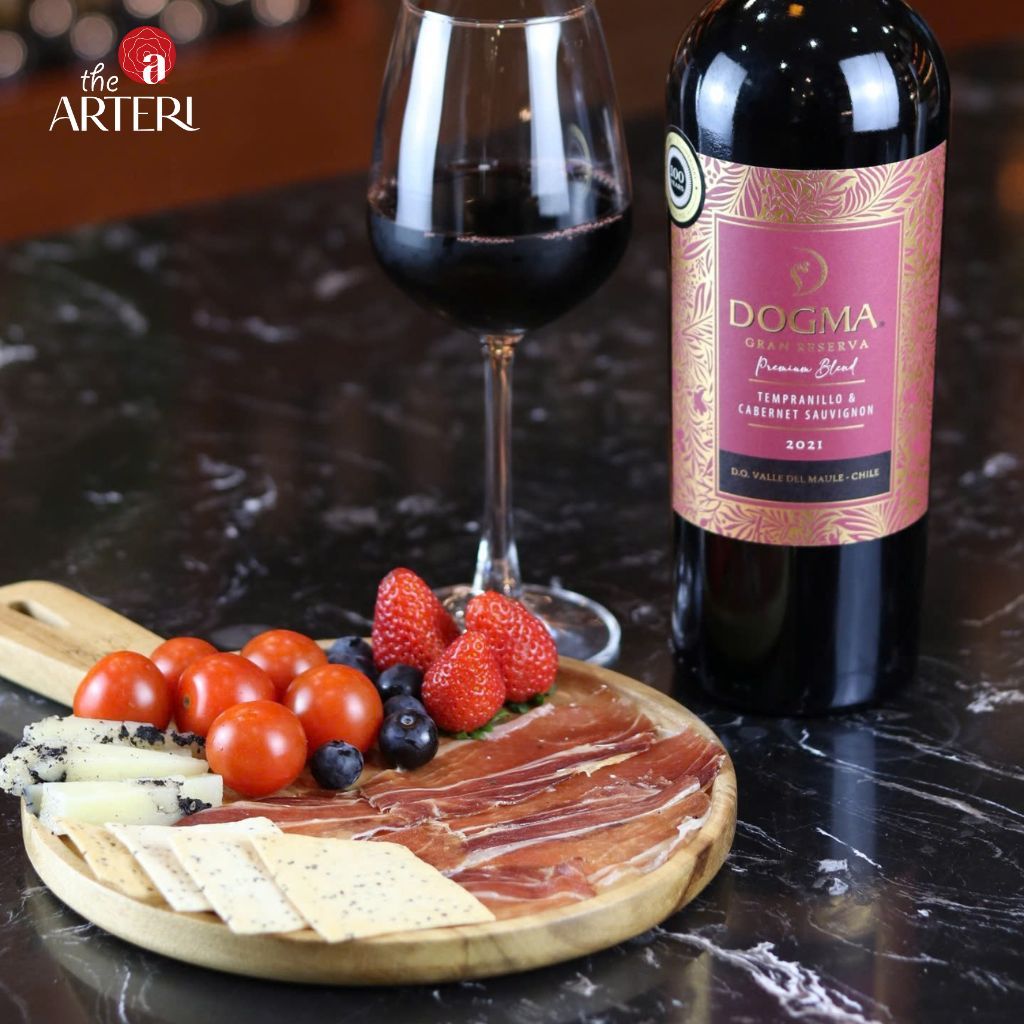 Rượu Vang Đỏ Dogma Gran Reserva Tempranillo & Cabernet Sauvignon 750ml Vang Chile Viña Aromo