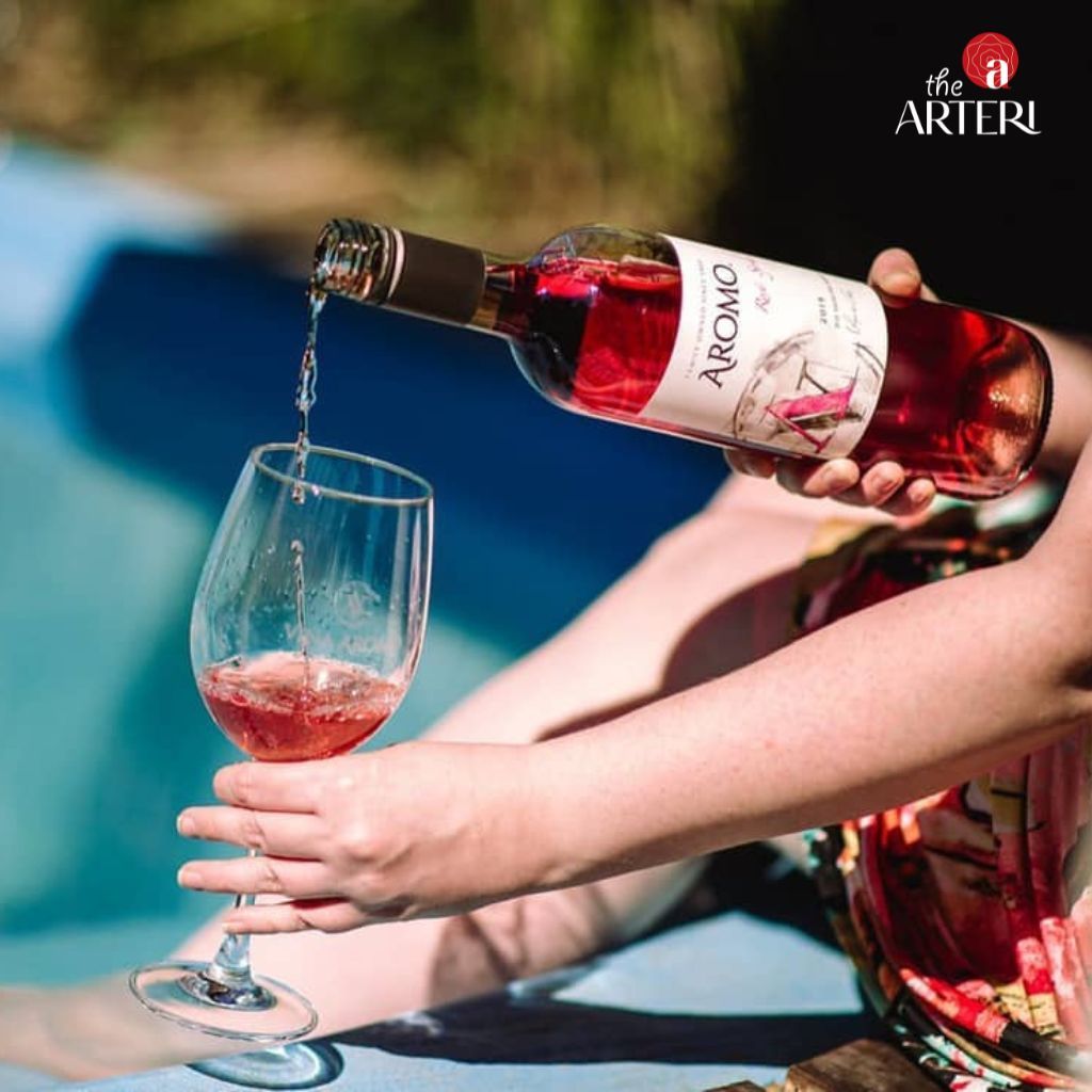 Rượu Vang Hồng Aromo Rosé Syrah 750ml Vang Chile Viña Aromo