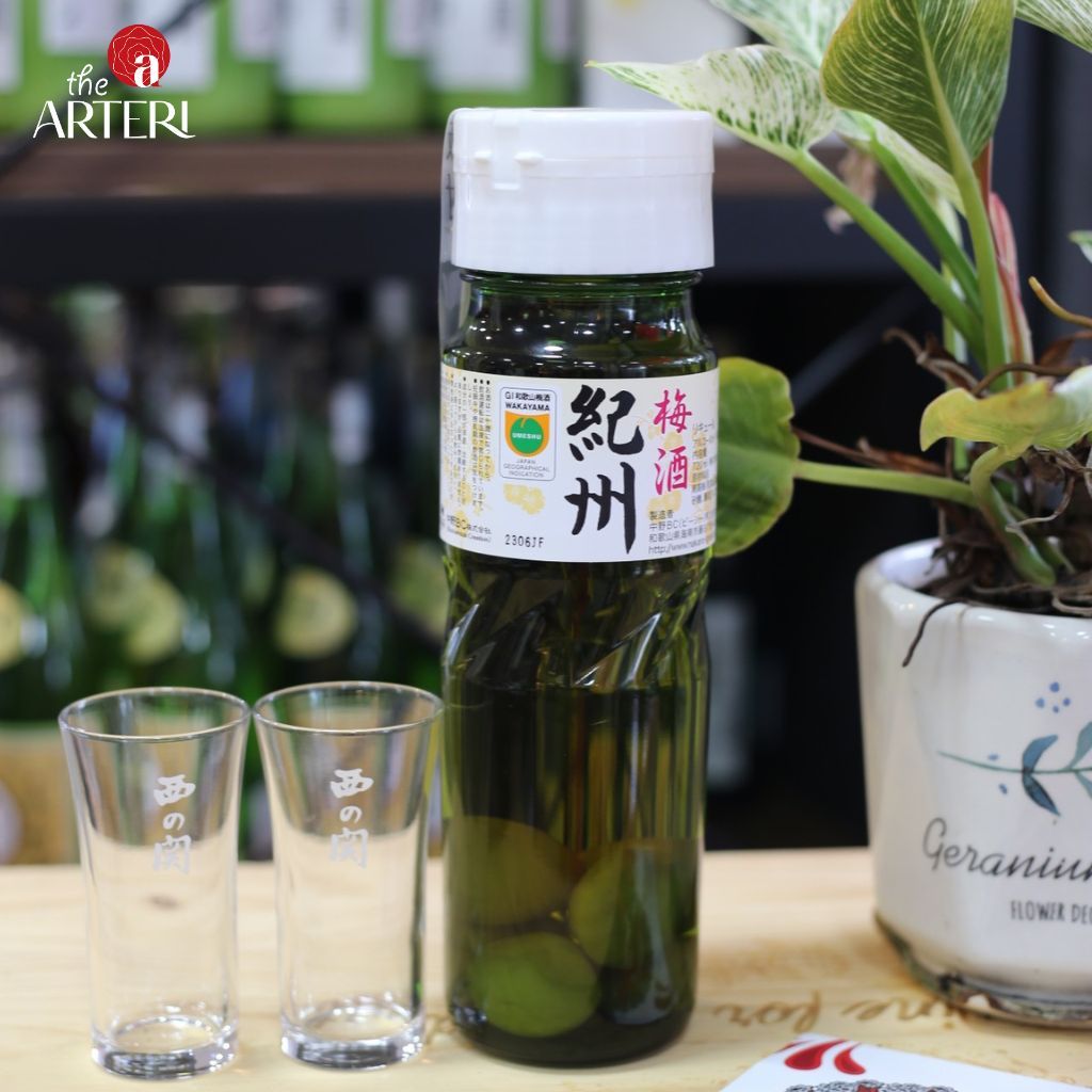 Rượu Mơ Nhật Bản Nakano Umeshu Miiri Có Quả Mơ 720ml 14%