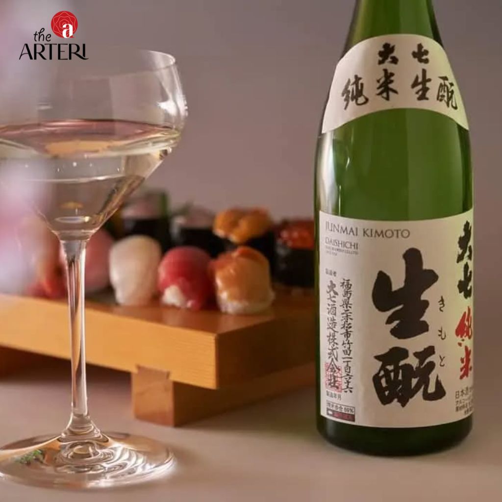 Rượu Sake Kimoto Daishichi Junmai Kimoto 15% 720ml