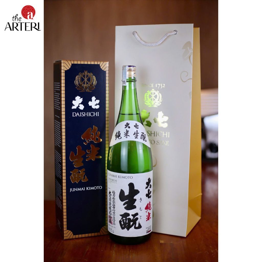 Rượu Sake Kimoto Daishichi Junmai Kimoto 15% 1800ml