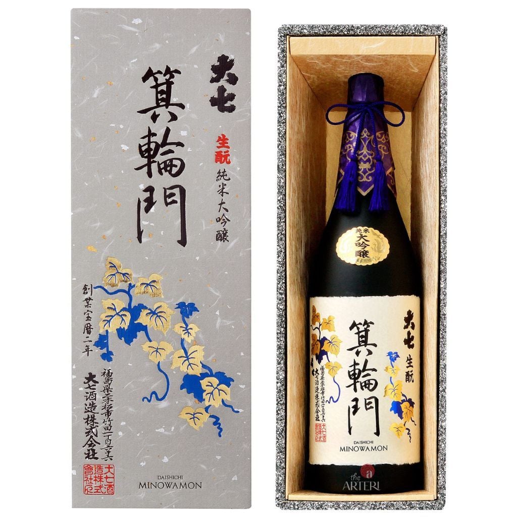 Rượu Sake Kimoto Daishichi Minowamon 15% 1800ml