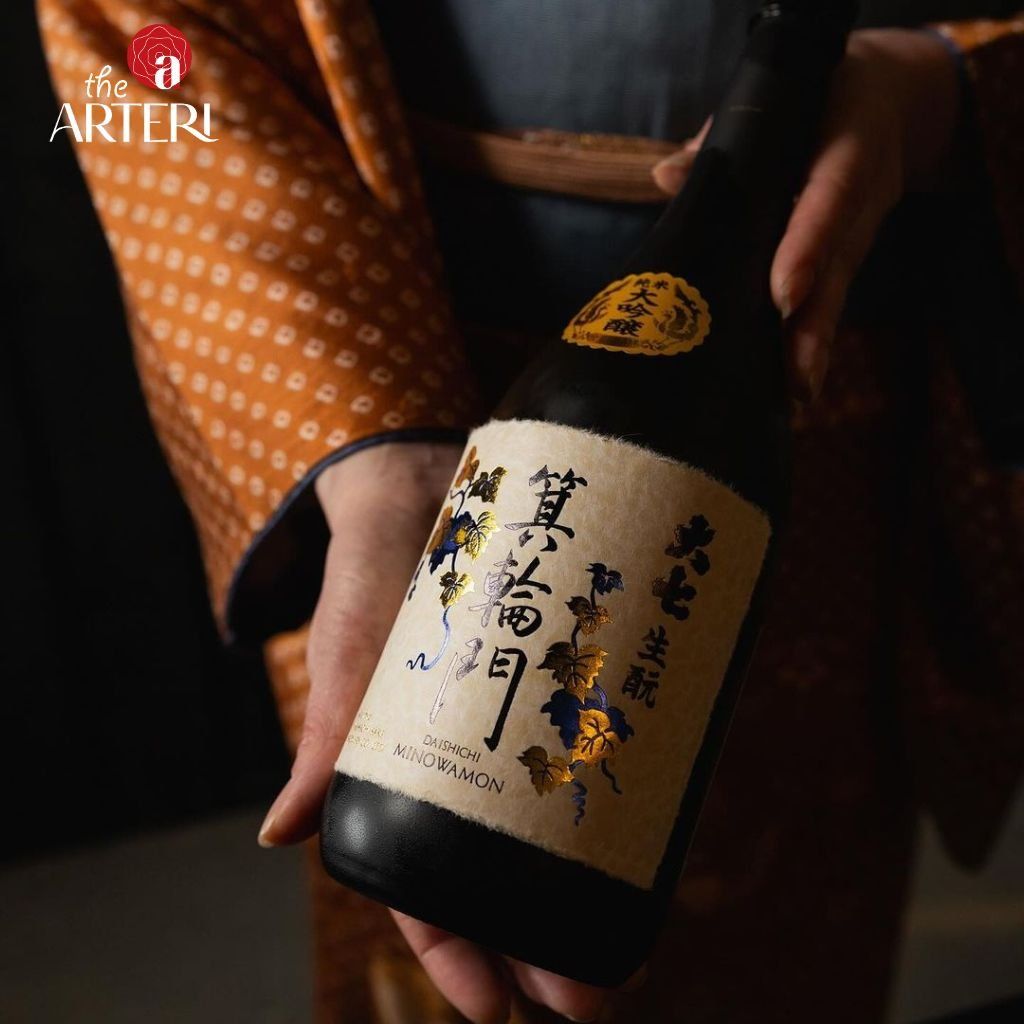 Rượu Sake Kimoto Daishichi Minowamon 15% 720ml