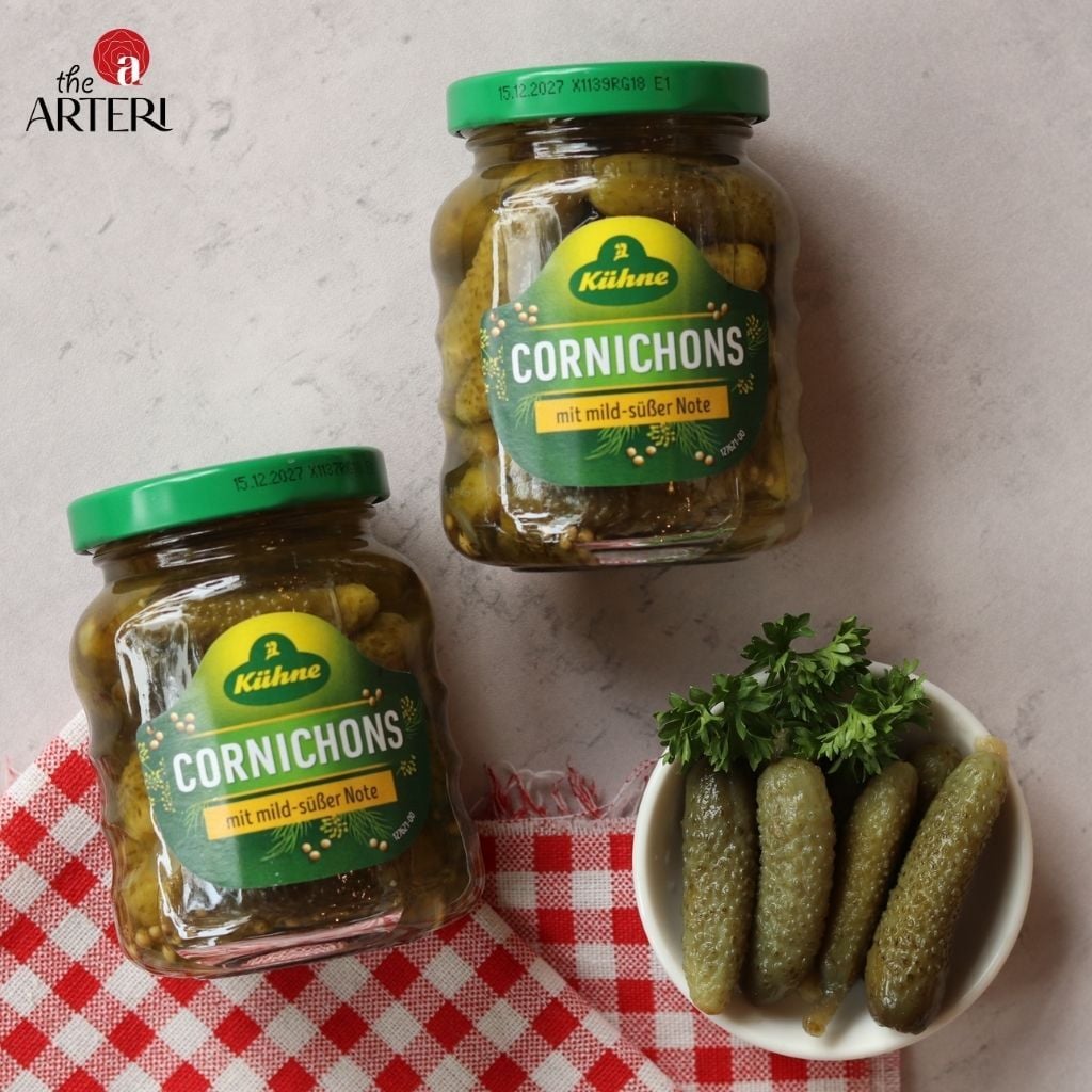 Dưa Chuột Ngâm Chua Ngọt Kuehne 212ml