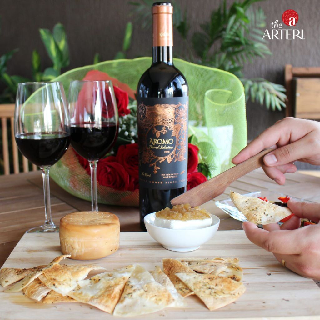 Rượu Vang Đỏ Aromo Barrel Selection The Blend 750ml Vang Chile Viña Aromo