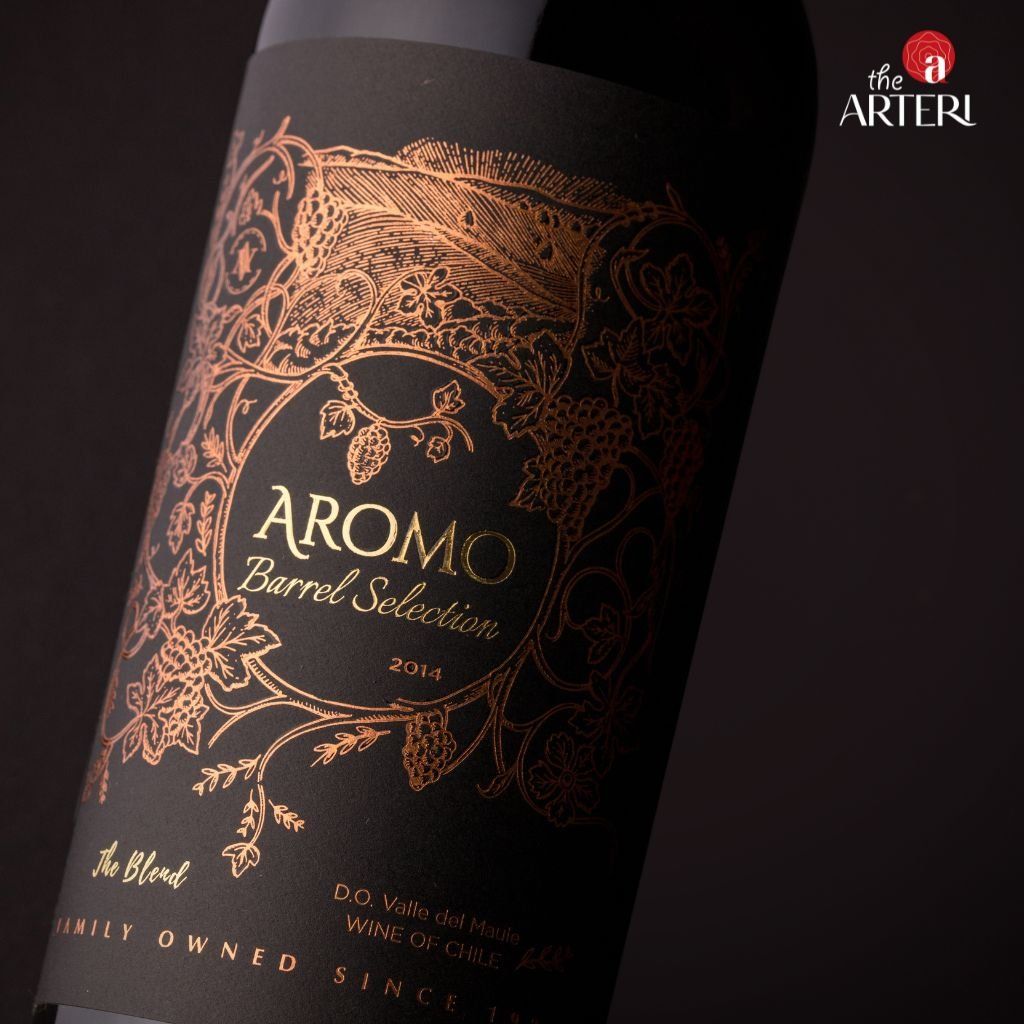 Rượu Vang Đỏ Aromo Barrel Selection The Blend 750ml Vang Chile Viña Aromo