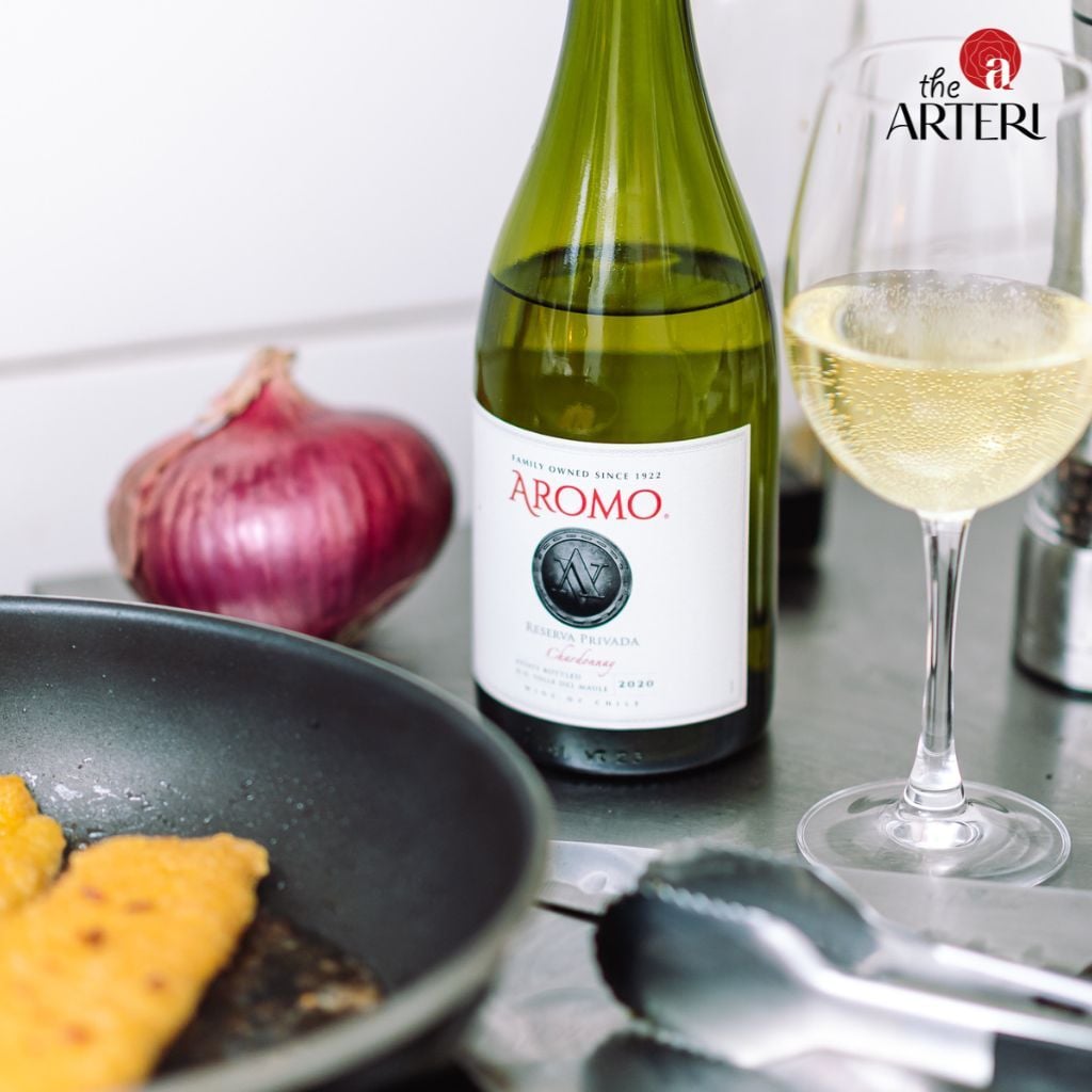 Rượu Vang Trắng Aromo Reserva Privada Chardonnay 750ml Vang Chile Viña Aromo