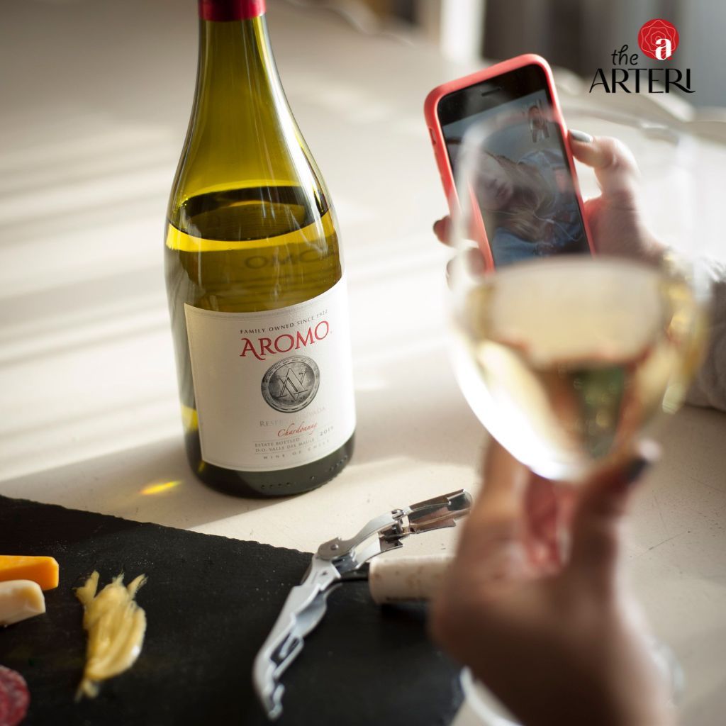 Rượu Vang Trắng Aromo Reserva Privada Chardonnay 750ml Vang Chile Viña Aromo