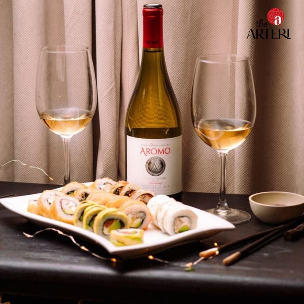 Rượu Vang Trắng Aromo Reserva Privada Chardonnay 750ml Vang Chile Viña Aromo