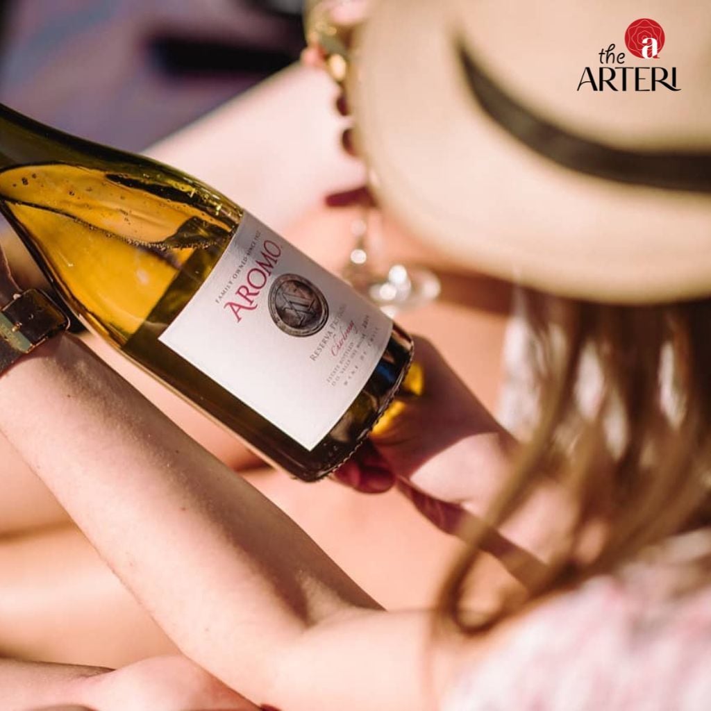 Rượu Vang Trắng Aromo Reserva Privada Chardonnay 750ml Vang Chile Viña Aromo