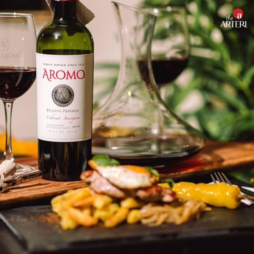 Rượu Vang Đỏ Aromo Reserva Privada Cabernet Sauvignon 750ml Vang Chile Viña Aromo