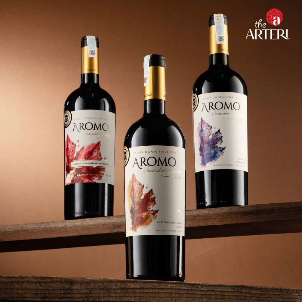 Rượu Vang Đỏ Aromo Winemaker's Selection Cabernet Sauvignon & Syrah 750ml Vang Chile Viña Aromo