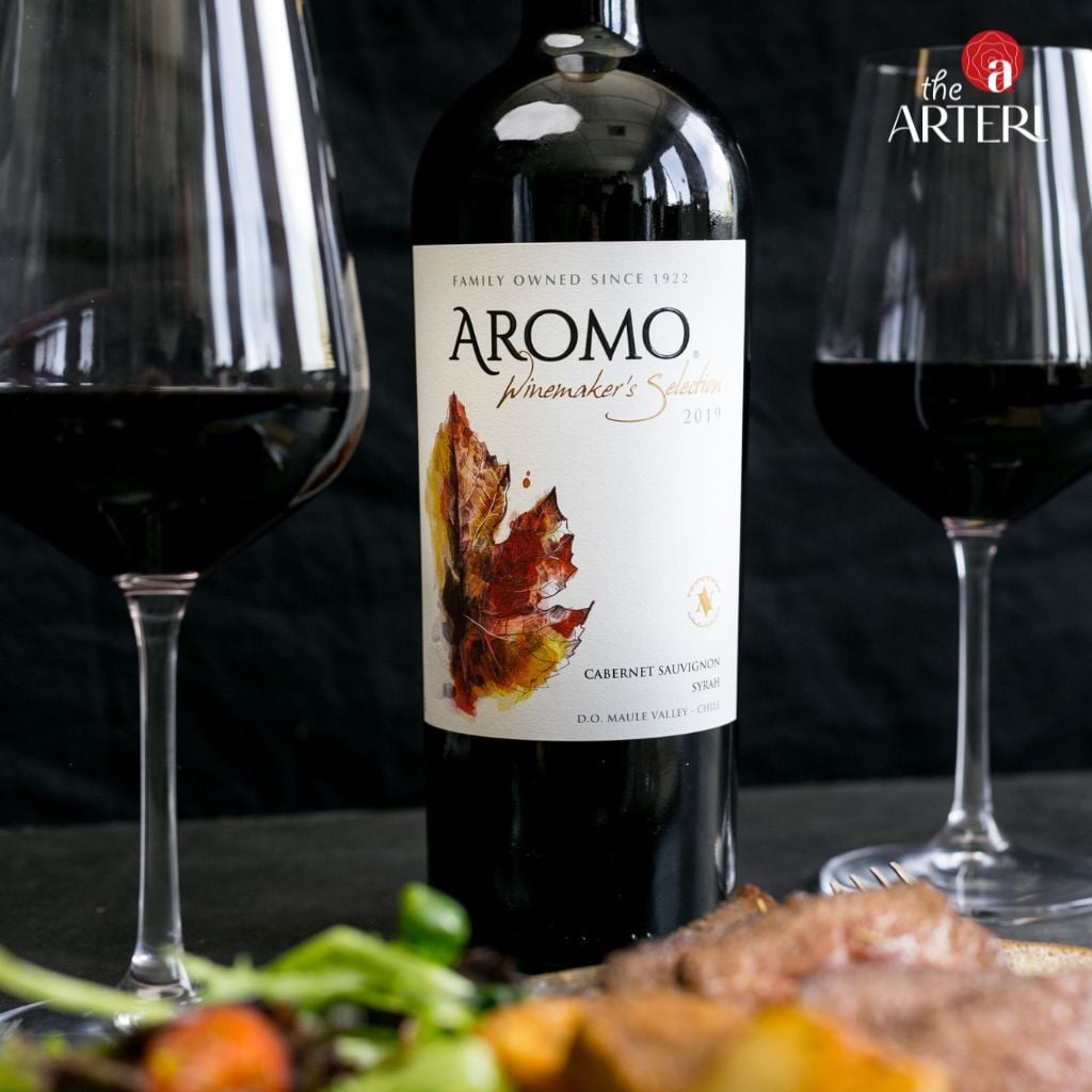 Rượu Vang Đỏ Aromo Winemaker's Selection Cabernet Sauvignon & Syrah 750ml Vang Chile Viña Aromo