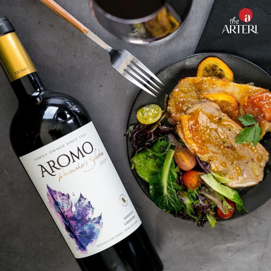 Rượu Vang Đỏ Aromo Winemaker's Selection Marselan & Carmenere 750ml Vang Chile Viña Aromo