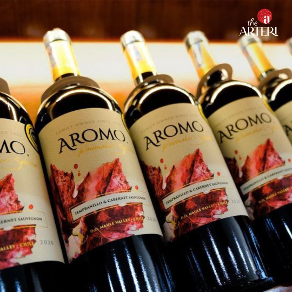 Rượu Vang Đỏ Aromo Winemaker's Selection Tempranillo & Cabernet Sauvignon 750ml Vang Chile Viña Aromo