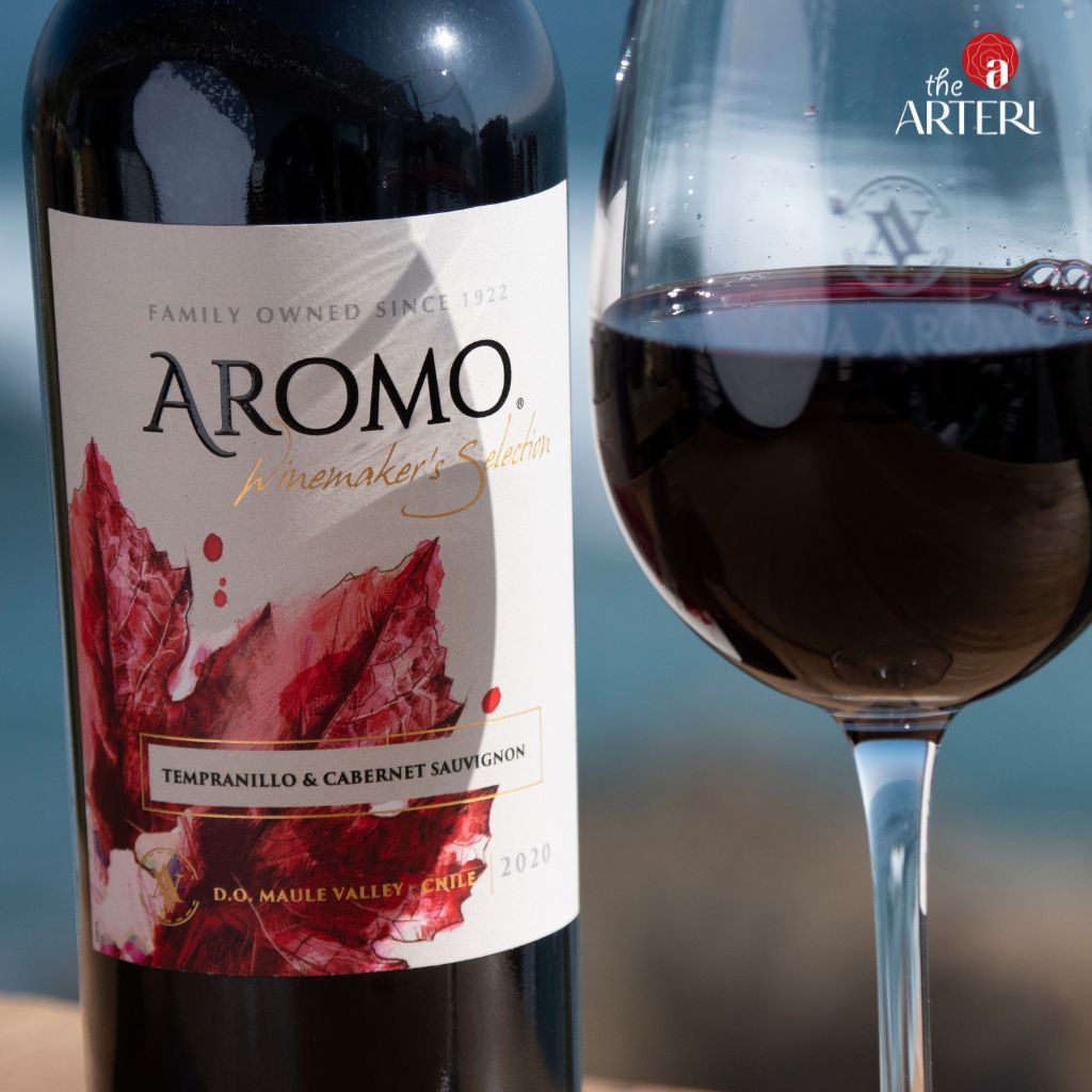 Rượu Vang Đỏ Aromo Winemaker's Selection Tempranillo & Cabernet Sauvignon 750ml Vang Chile Viña Aromo