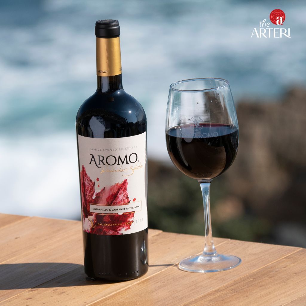 Rượu Vang Đỏ Aromo Winemaker's Selection Tempranillo & Cabernet Sauvignon 750ml Vang Chile Viña Aromo
