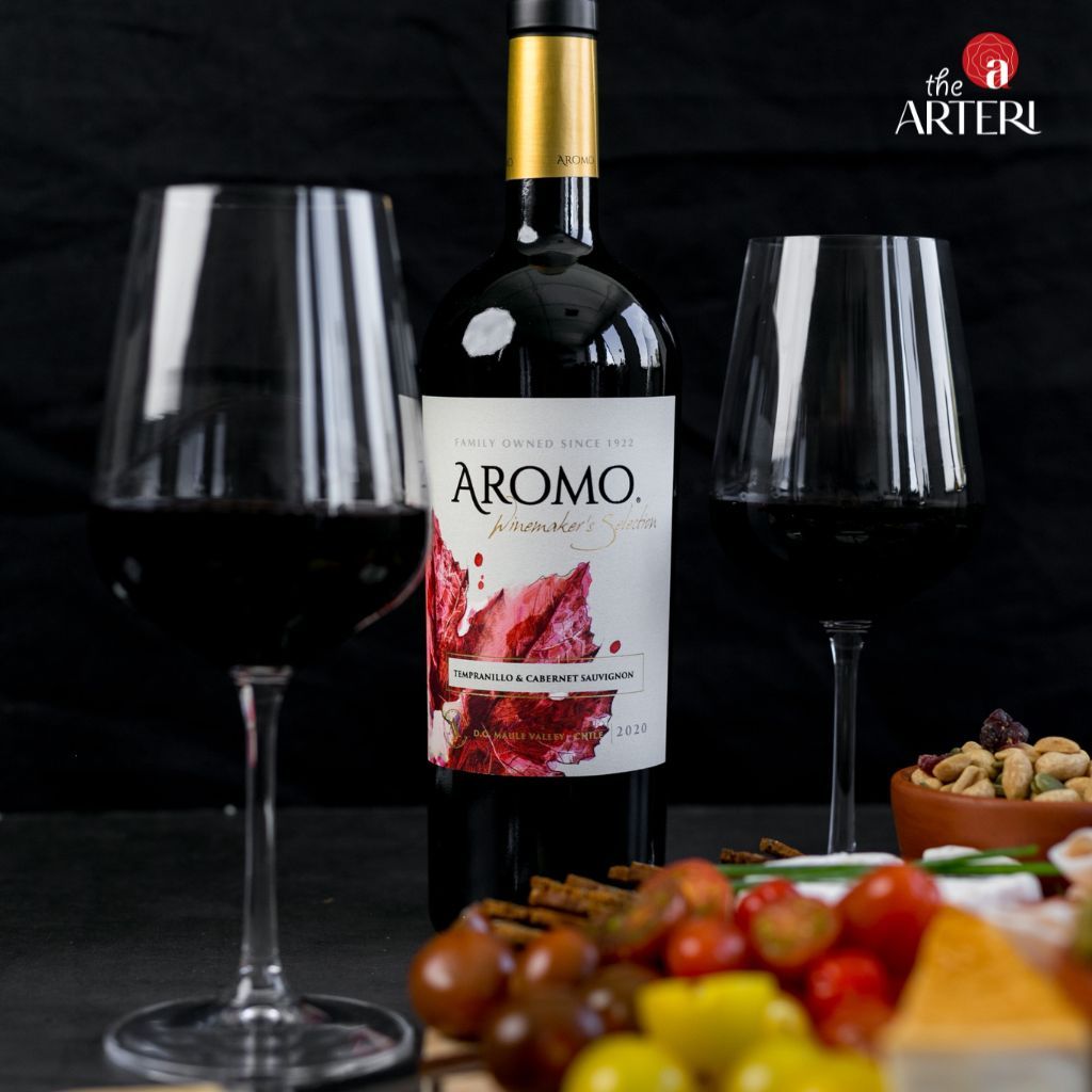 Rượu Vang Đỏ Aromo Winemaker's Selection Tempranillo & Cabernet Sauvignon 750ml Vang Chile Viña Aromo