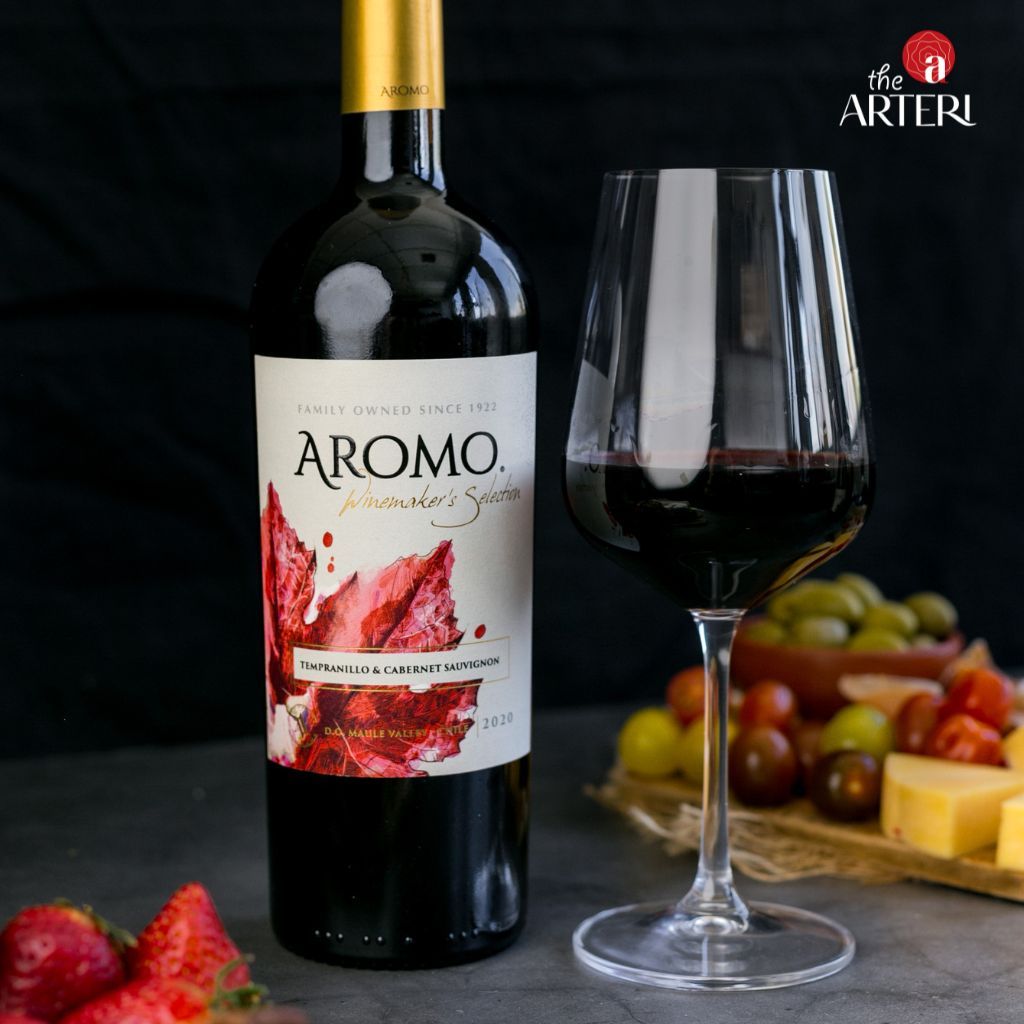 Rượu Vang Đỏ Aromo Winemaker's Selection Tempranillo & Cabernet Sauvignon 750ml Vang Chile Viña Aromo