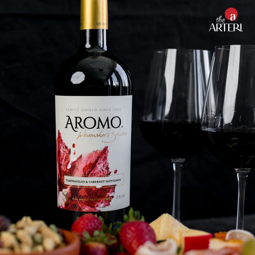 Rượu Vang Đỏ Aromo Winemaker's Selection Tempranillo & Cabernet Sauvignon 750ml Vang Chile Viña Aromo