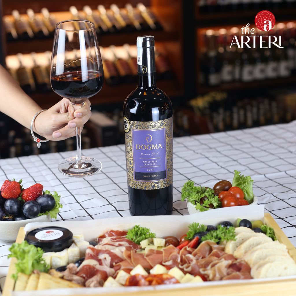 Rượu Vang Đỏ Dogma Gran Reserva Marselan & Carmenere 750ml Vang Chile Viña Aromo