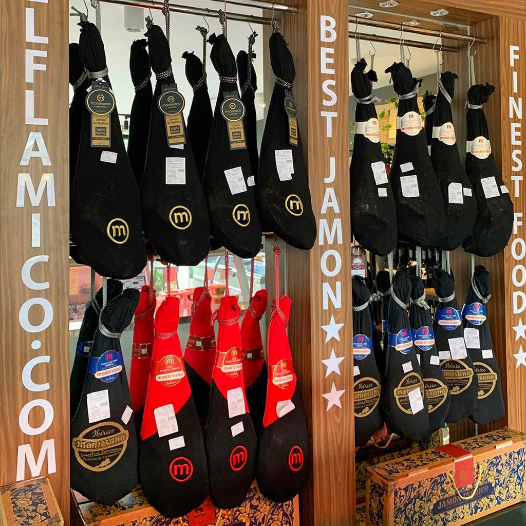 Đùi Sau Heo Muối Iberico Cebo 24 Tháng Có Xương Montesano