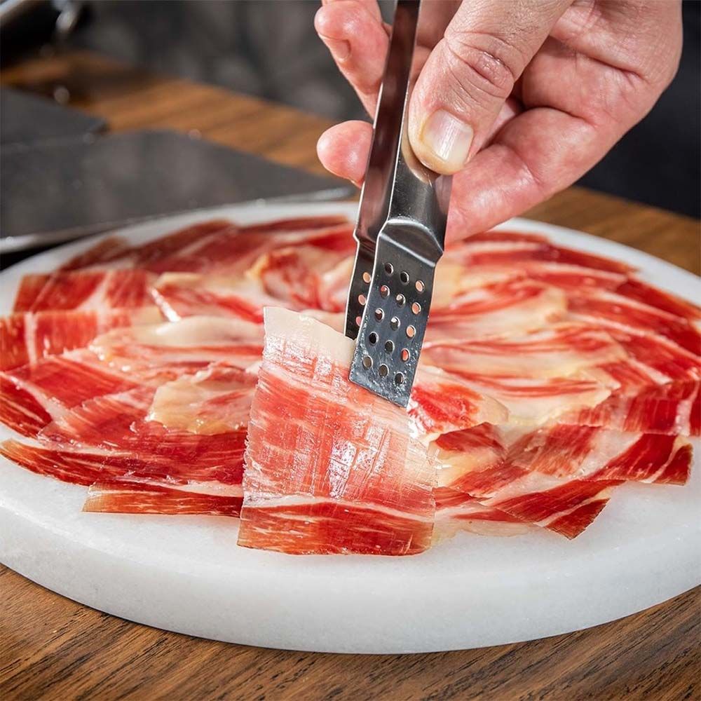 Đùi Sau Heo Muối Iberico Bellota 48 Tháng Thuần Chủng 100% Không Xương Nguyên Khối Montesano