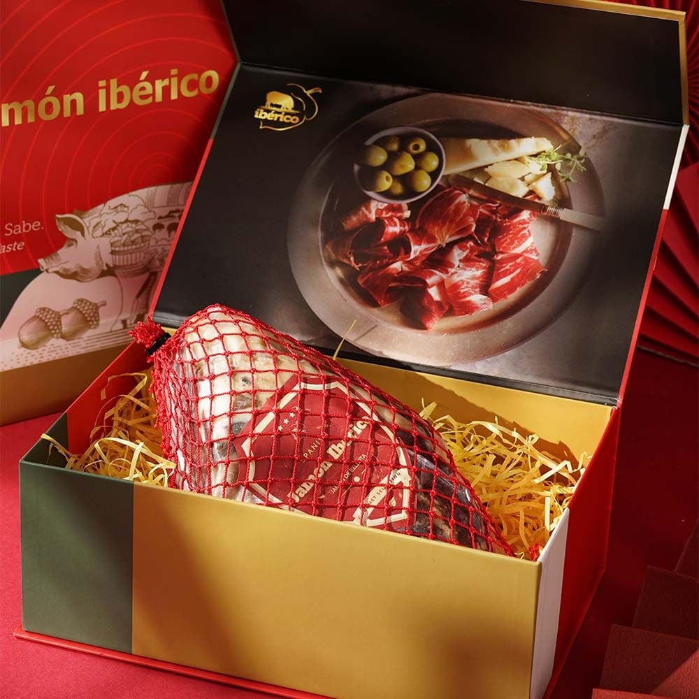 Đùi Trước Heo Muối Iberico Bellota 36 Tháng Không Xương Nguyên Khối DeRaza