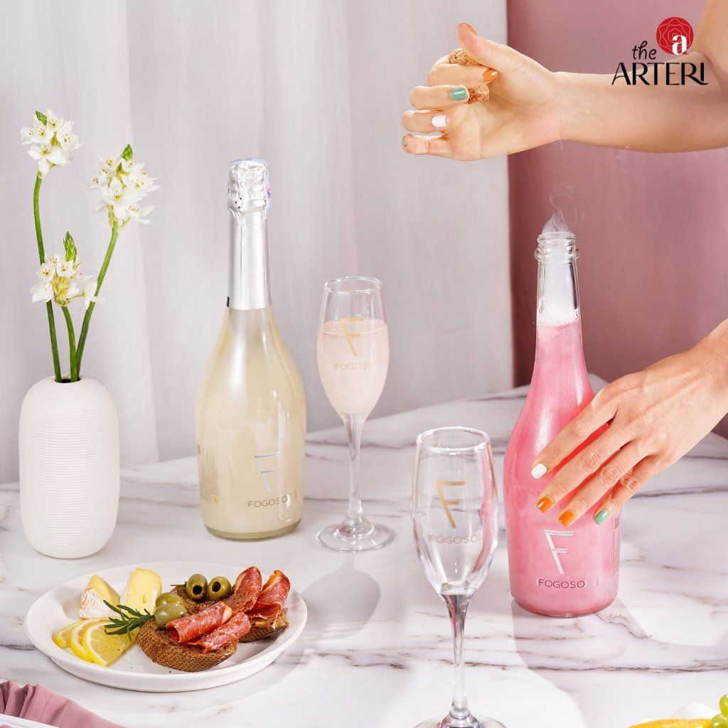 Rượu Vang Sủi Sparkling Fogoso Plata 5.5% 750ml Vang Tây Ban Nha Bodegas Verdúguez