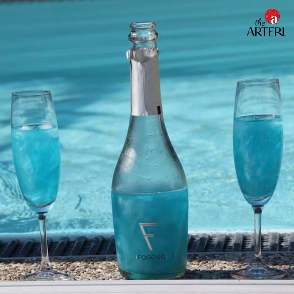 Rượu Vang Sủi Sparkling Fogoso Azul 5.5% 750ml Vang Tây Ban Nha Bodegas Verdúguez