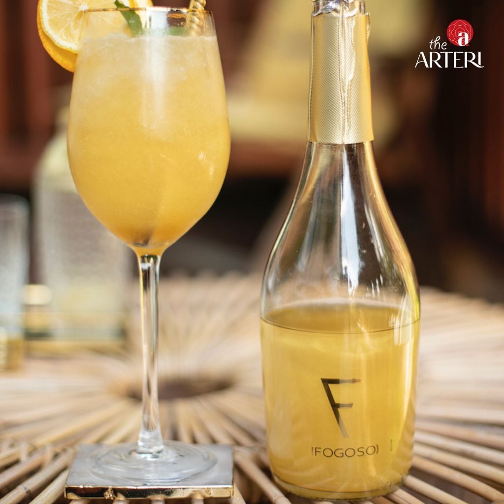 Rượu Vang Sủi Sparkling Fogoso Oro 5.5% 750ml Vang Tây Ban Nha Bodegas Verdúguez