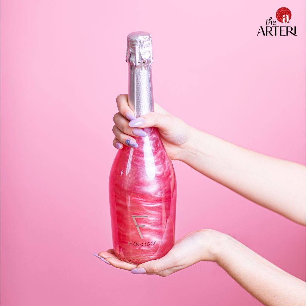 Rượu Vang Sủi Sparkling Fogoso Rosa 5.5% 750ml Vang Tây Ban Nha Bodegas Verdúguez