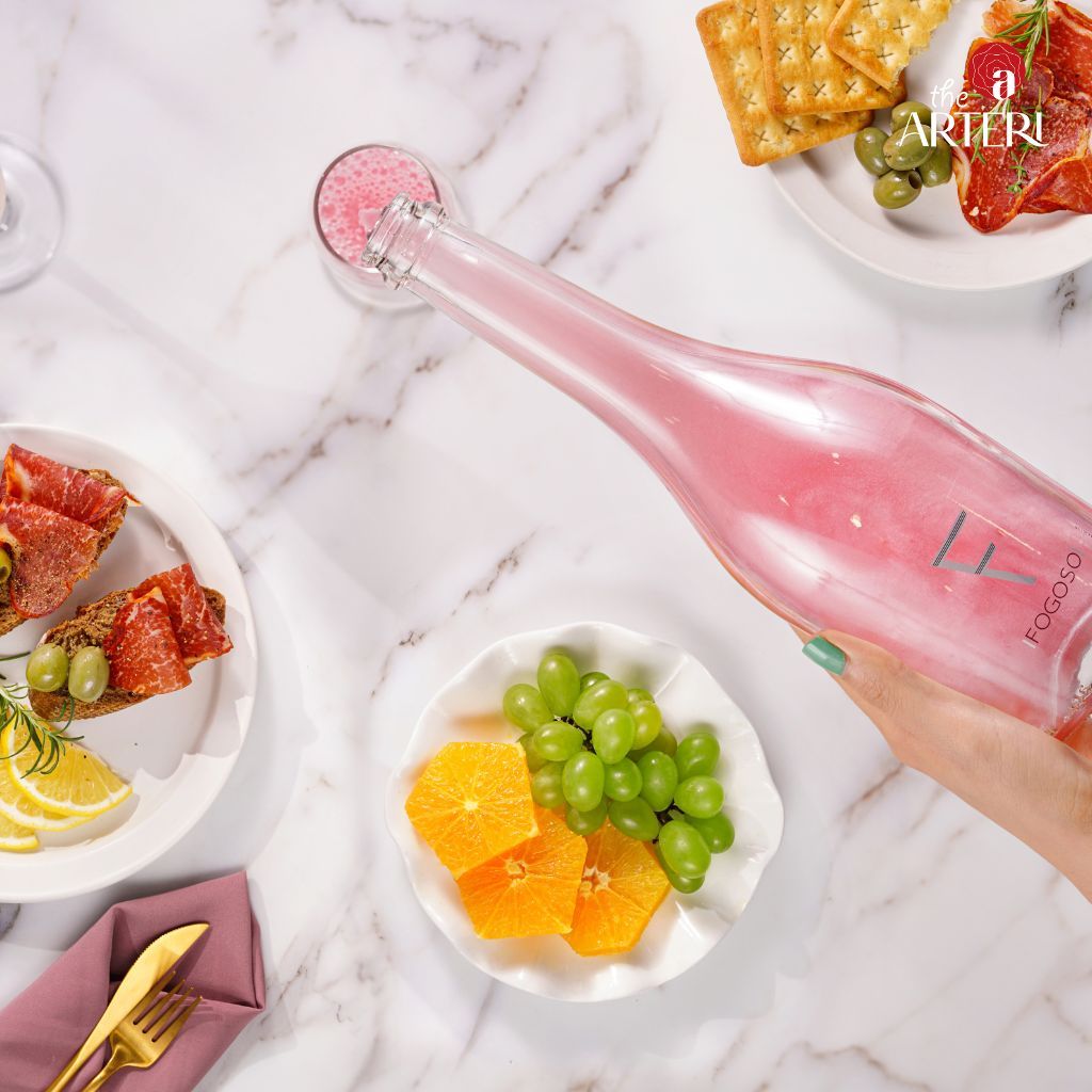 Rượu Vang Sủi Sparkling Fogoso Rosa 5.5% 750ml Vang Tây Ban Nha Bodegas Verdúguez